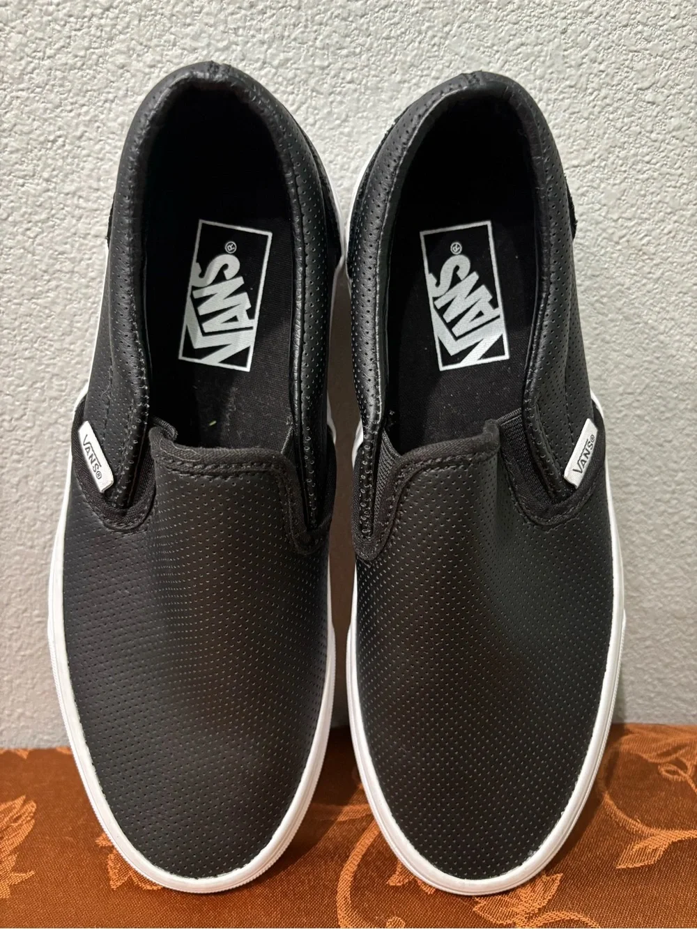 Vans Slip-On Black and White Unisex Sneakers